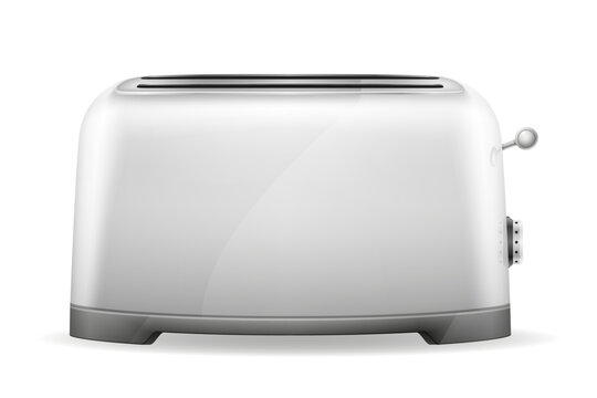 vintage old retro toaster stock vector illustration