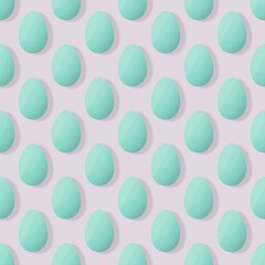 Easter seamless pattern with eggs for wallpaper and fabrics and textiles and packaging and gifts 