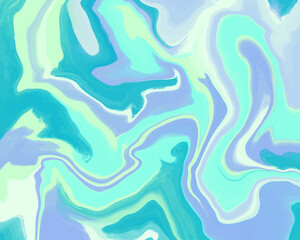 Abstract background with marble acrylic painting effect. Colorful texture vector for modern design.