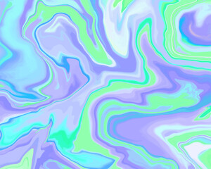 Abstract background with marble acrylic painting effect. Colorful texture vector for modern design.