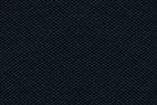 Dark blue cotton fabric texture as background