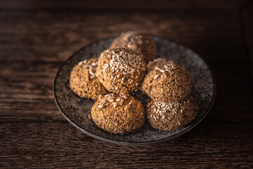 gluten-free chickpea flour buns