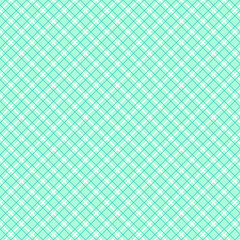 Seamless palette blue and green geometrical outline cross and squares pattern vector.