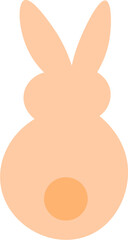 Obraz premium Easter Bunny Silhouette