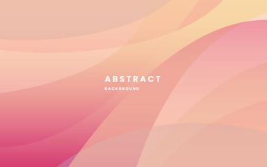Pink and nude color background abstract art vector. gradient shapes composition. llustration vector 10 eps. 