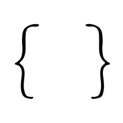 Hand drawn sketch frame. Skribble doodle illustration.