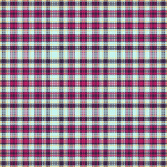 Fototapeta premium Tartan plaid pattern with texture and retro color. Vector illustration.