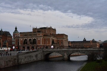 Obraz premium city charles bridge