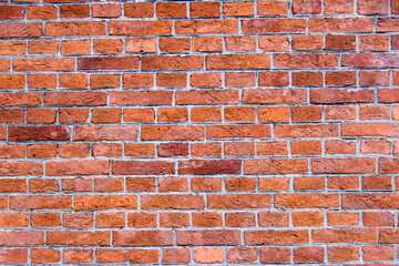 old red brick city blind wall background