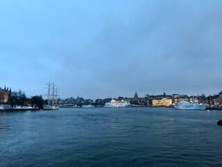 Naklejka premium view of the old city