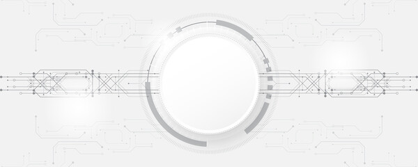 Abstract technology background, Illustration,Hi-tech communication concept innovation background,science and technology digital background
