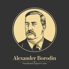 Great Russian composer. Alexander Borodin was a Russian Romantic composer and chemist of Georgian-Russian extraction.