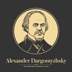 Great Russian composer. Alexander Dargomyzhsky was a 19th-century Russian composer. He bridged the gap in Russian opera composition between Mikhail Glinka and the later generation of The Five