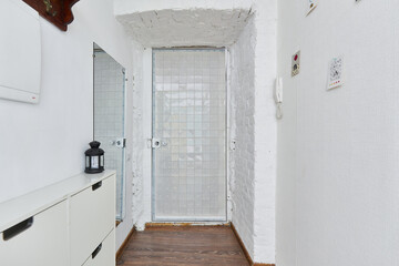 Photo of a hallway in a one-room apartment 