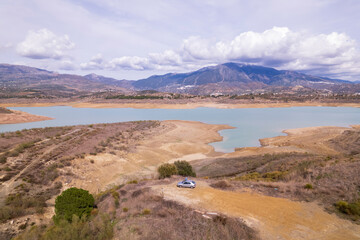 Fototapeta na wymiar Reservoir view 