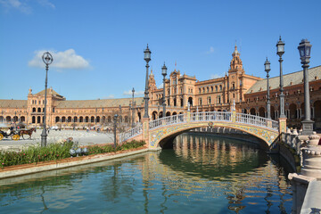 Fototapeta premium Plaza of Spain in Seville.