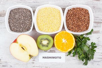 Best nutritious food for healthy thyroid. Natural eating containing vitamins