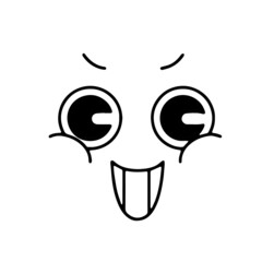 old cartoon mascot character elements. different clipart, faces, limbs. character creator for vintage retro logos and branding. isolated vector illustrations
