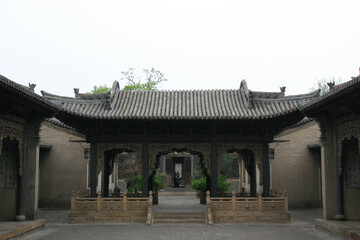 chang family's mansion in pingyao in china 