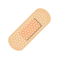 Adhesive bandage icon. Band-Aid. Vector.
