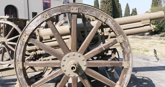 Obice della prima guerra mondiale esercito austro-ungarico 1917