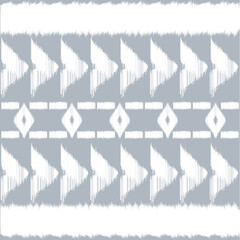 white elephant pattern on indigo background