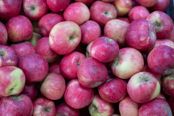 red apple