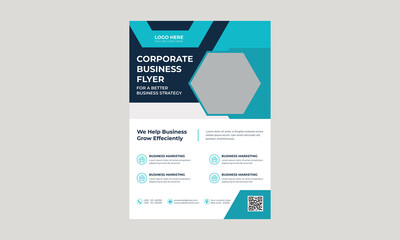 Corporate Business Flyer Design Layout