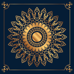 Luxury Floral Mandala Background Design