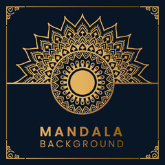 Luxury Floral Mandala Background Design