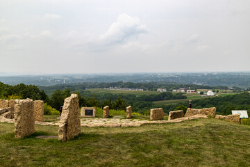 View of Horseshoe Mound Preserve in Galena, Illinois, United States