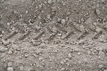 road in the ground