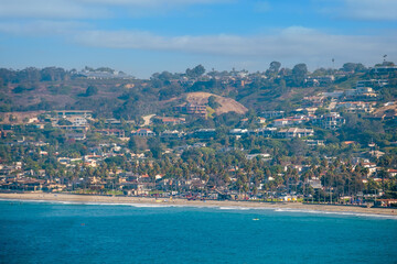 Fototapeta na wymiar La Jolla coastline in California, just outside of San Diego, USA