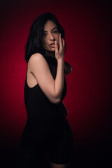 Obraz premium Seduce the camera on set