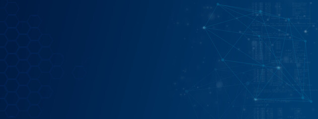 Fondo tecnologia color azul