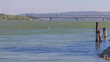 Danube River Pancevo Bridge