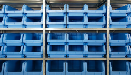 Tool Storage Box and Tool Chests Protective cases for tools and devices. blue plastic Storage boxes...