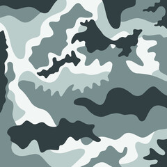 winter snow urban city abstract camouflage pattern military background