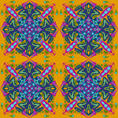 Vector mandala can be used for web projects