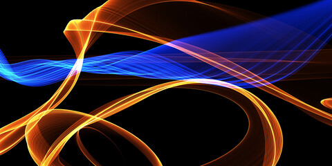 Colorful abstract fractal wallpaper