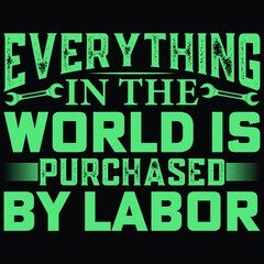 typography t-shirt .happy labor day t-shirt. may day t-shirt. worker's day t-shirt