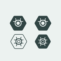 Zinc mineral icon