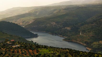 Zarqa river valley - Jordan 