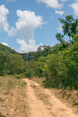 Fototapeta na wymiar Cachoeira a vista