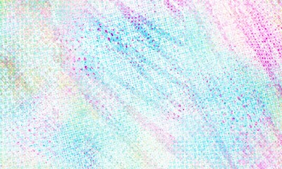 3D abstract rendered with screen and lo fi holographic patterns for signal wave distortion effect background in pastel rainbow colors