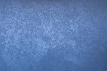 Texture of Venetian plaster. Blue and cyan colors. Luxury background, texture