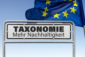 Taxonomie in der Europäischen Union (Symbolbild) - obrazy, fototapety, plakaty