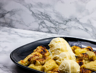 Speedy bananas foster. Calgary, Alberta, Canada