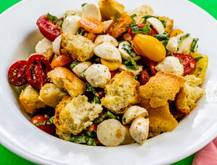 Caprese salad my way. Calgary, Alberta, Canada
