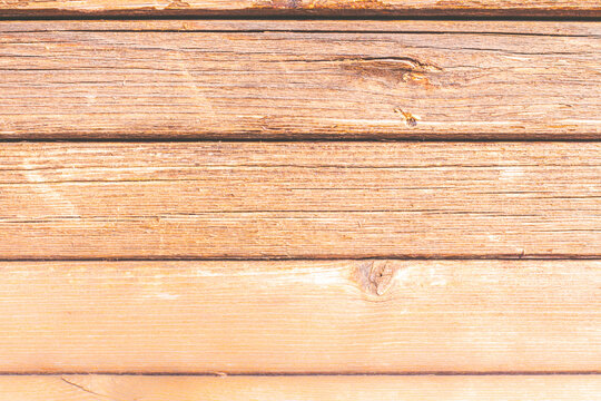 Warm natural blank wooden horizontal background for copy space. 